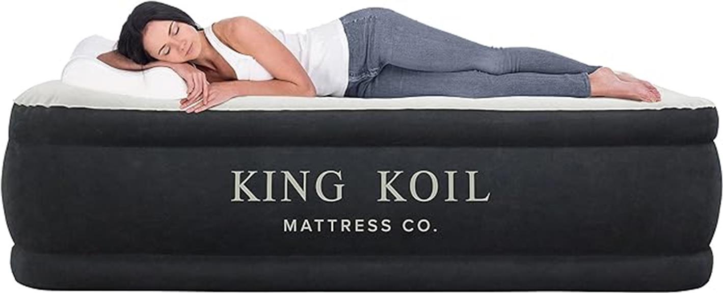 luxurious queen air mattress