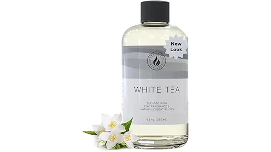 luxurious white tea scent