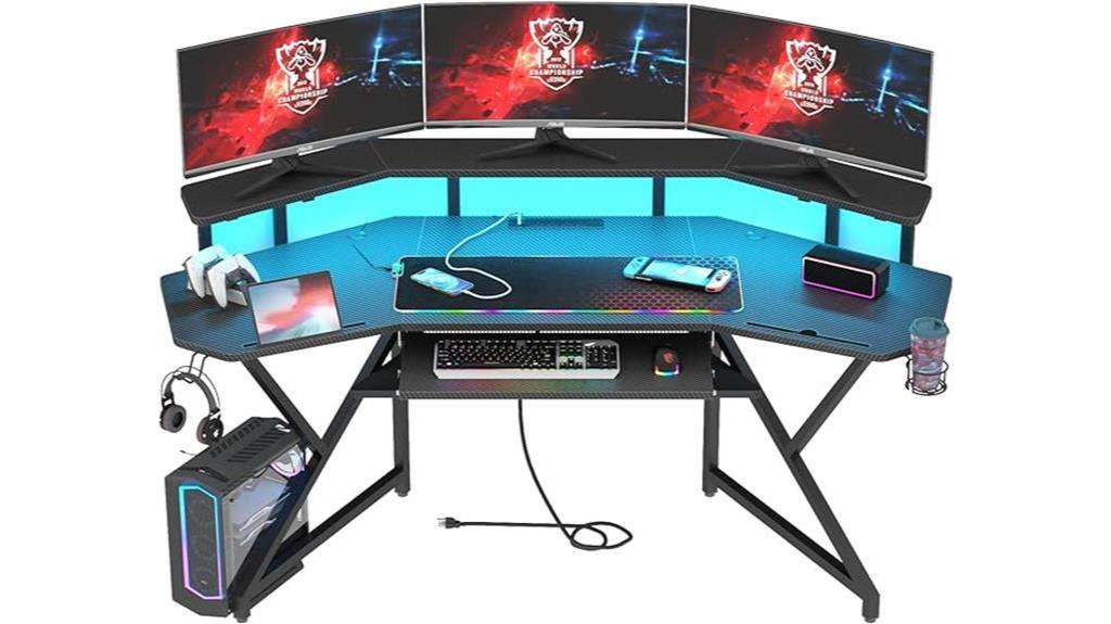 modern gaming desk design