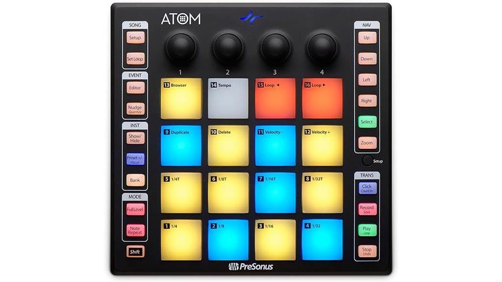 music production pad controller
