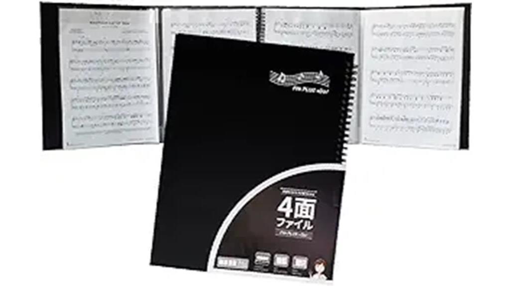 music sheet organizer folder