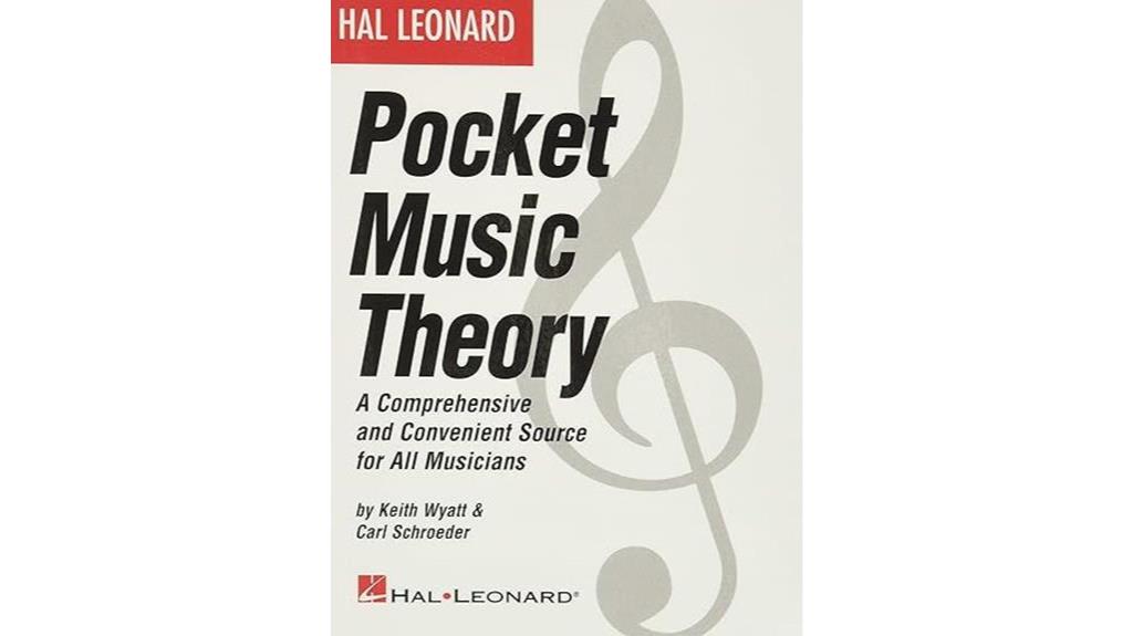 music theory pocket guide