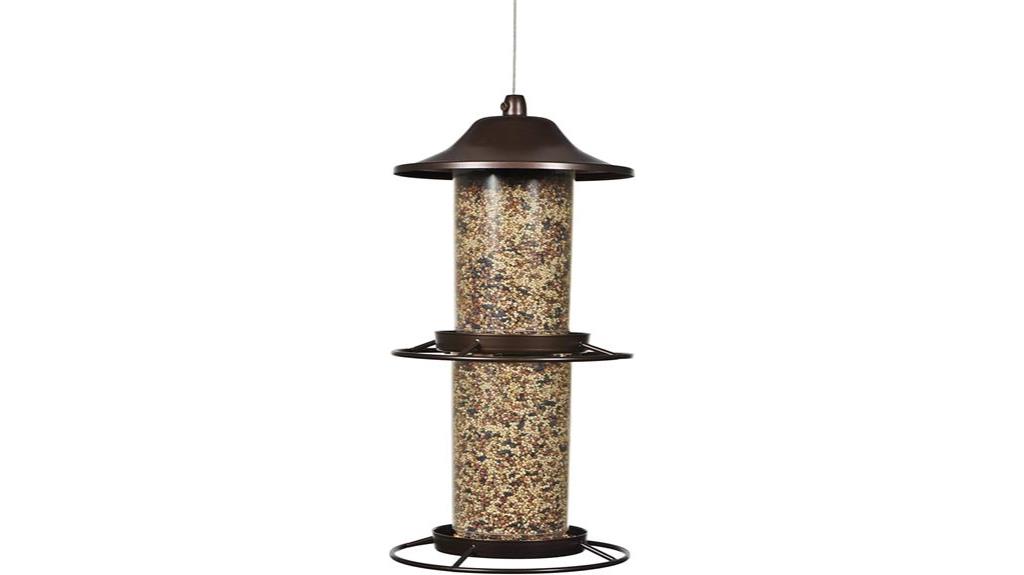 outdoor bird feeder design