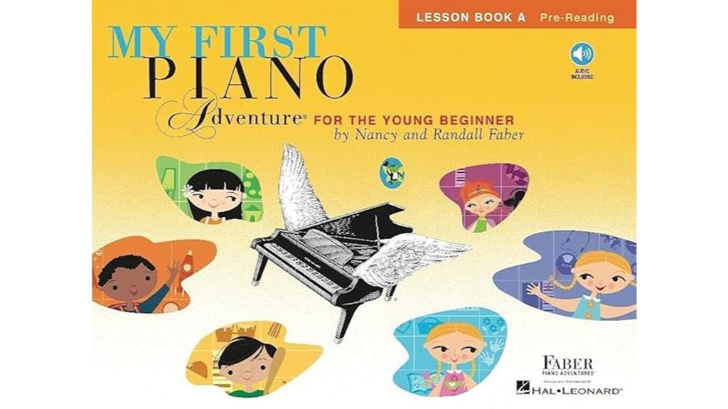 piano lesson book audio