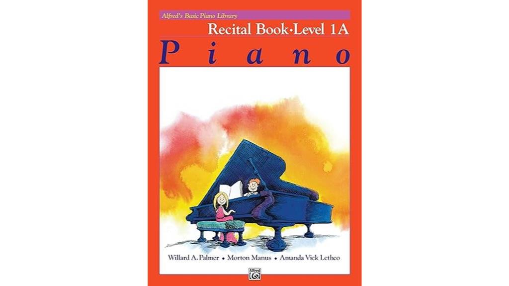 piano recital book level 1a