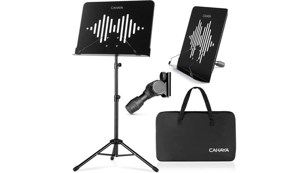 portable sheet music stand