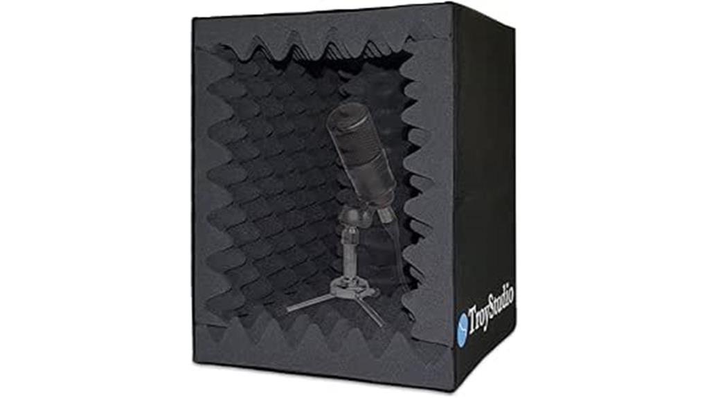 portable vocal booth shield