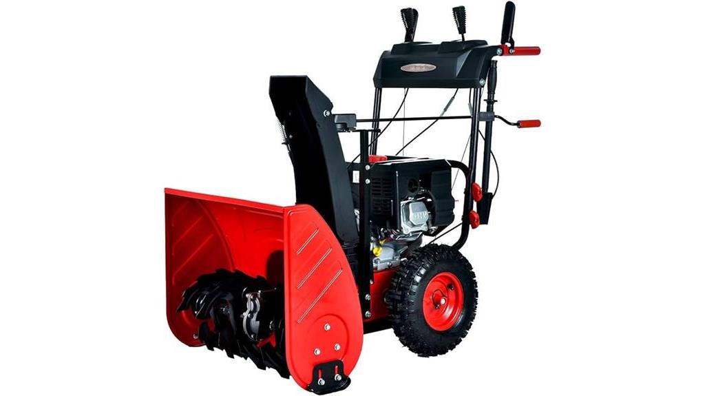 powerful 2 stage snow blower