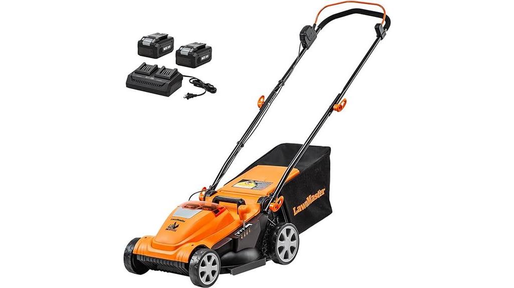 powerful cordless mower package