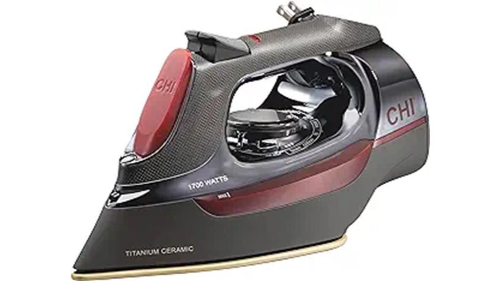 powerful steam iron features