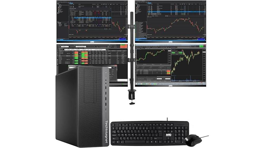 powerful trading desktop setup