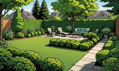 privacy shrubs for tranquility