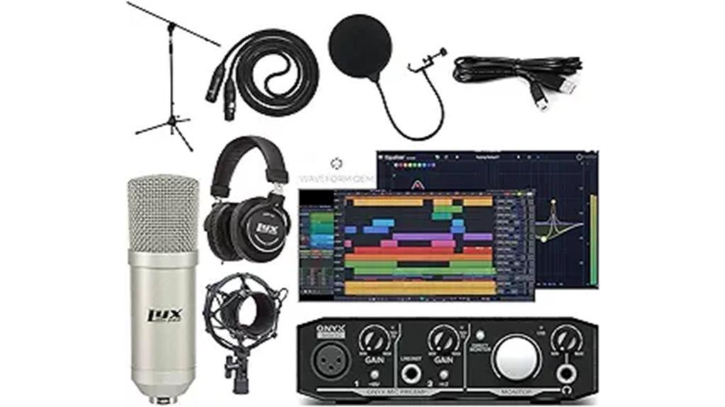 professional audio interface bundle