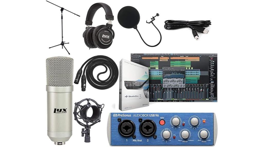 professional audio recording bundle