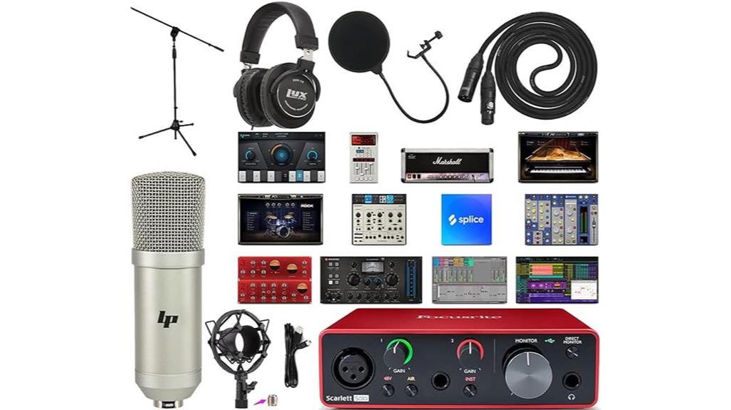 professional audio recording equipment