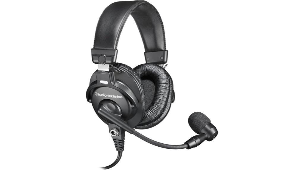professional broadcast stereo headset