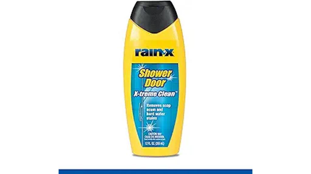 rain x shower door cleaner