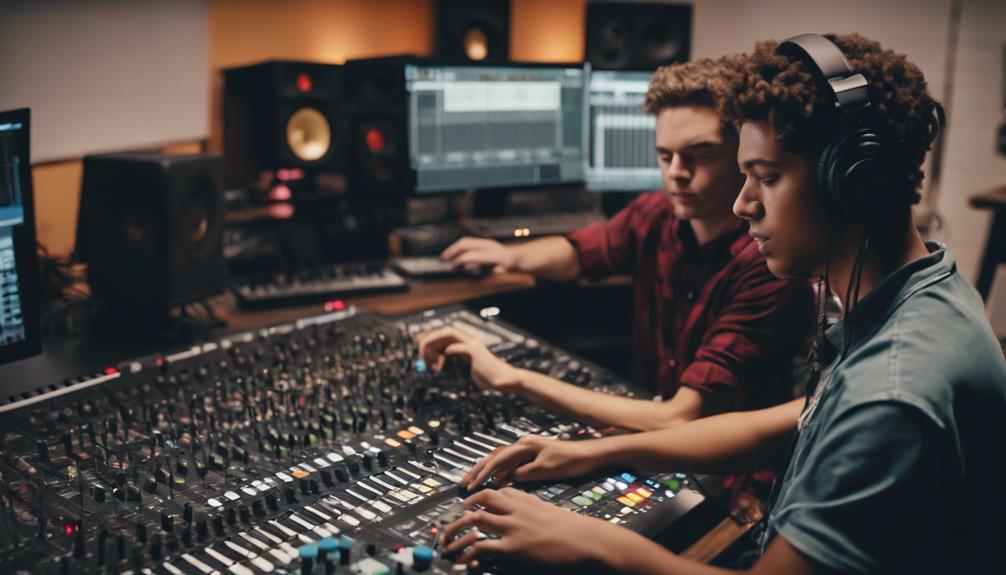 selecting a music production college