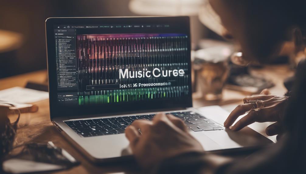 selecting a music production course