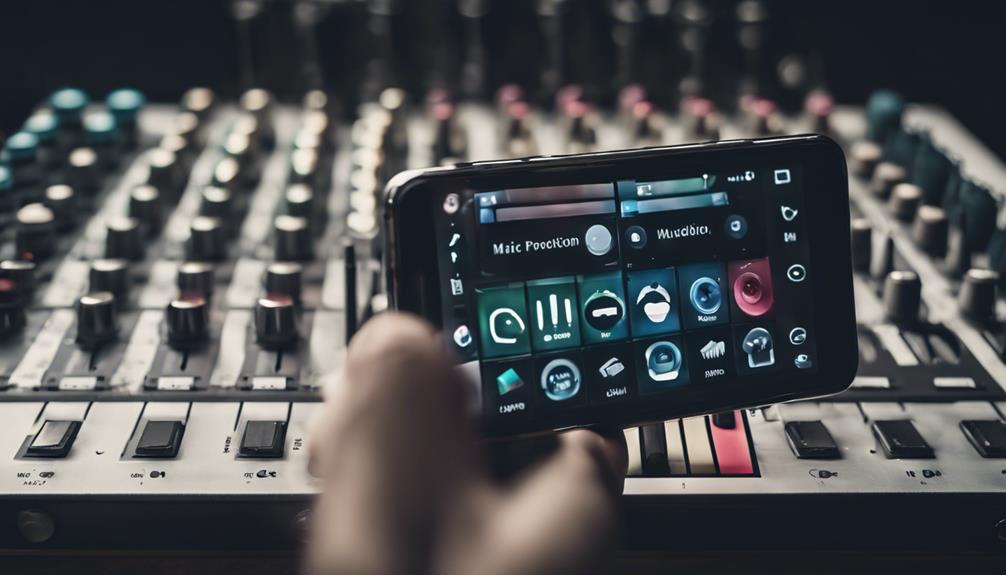 selecting music production app