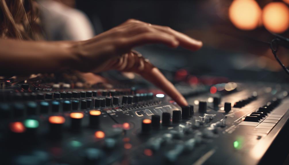 selecting music production effects