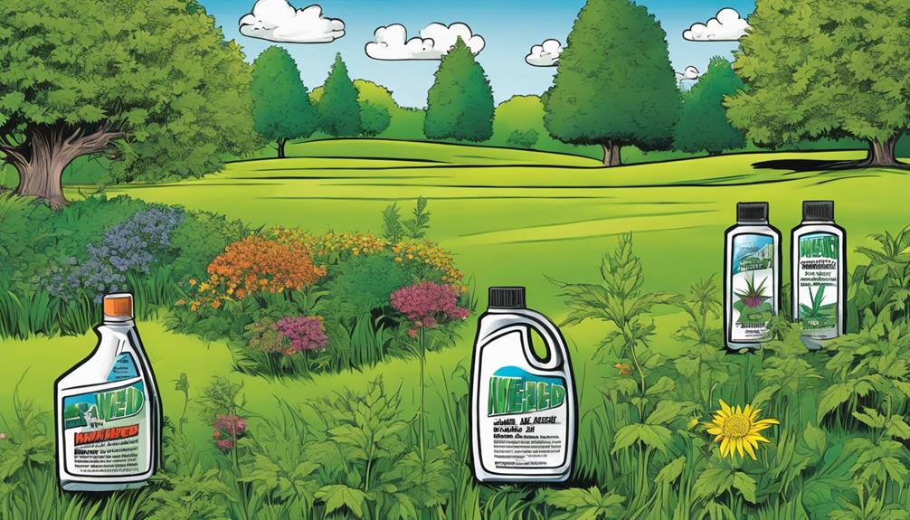 selecting weed killer products