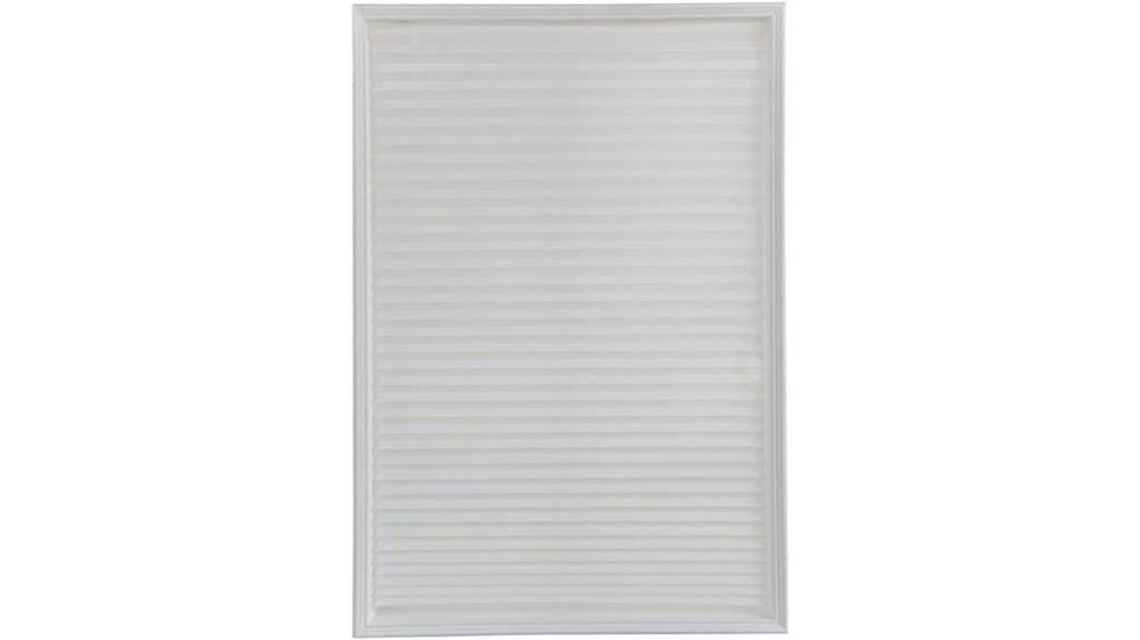 self adhesive pleated temporary blinds