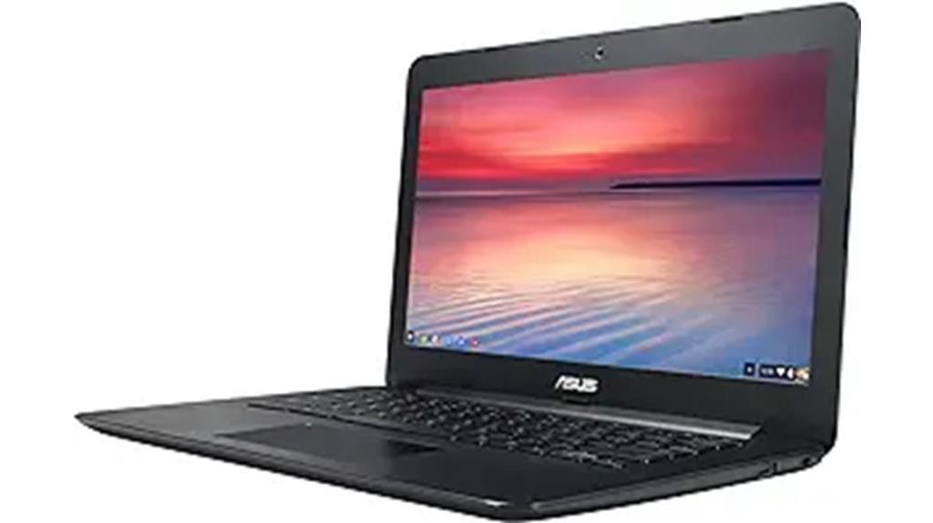 sleek asus chromebook 13 3