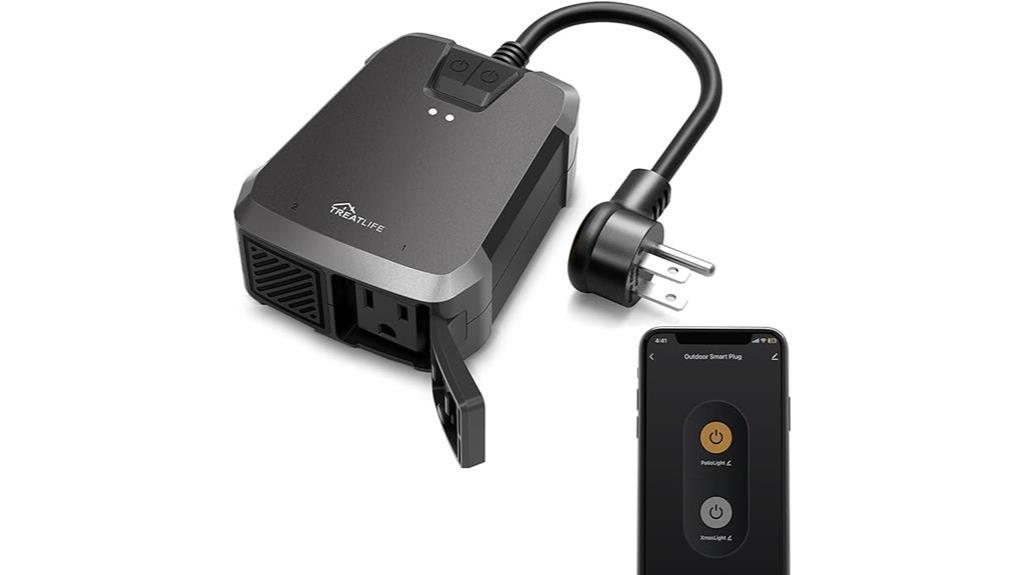 smart plug with dual control