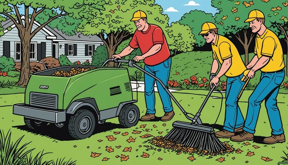 top 15 lawn sweepers