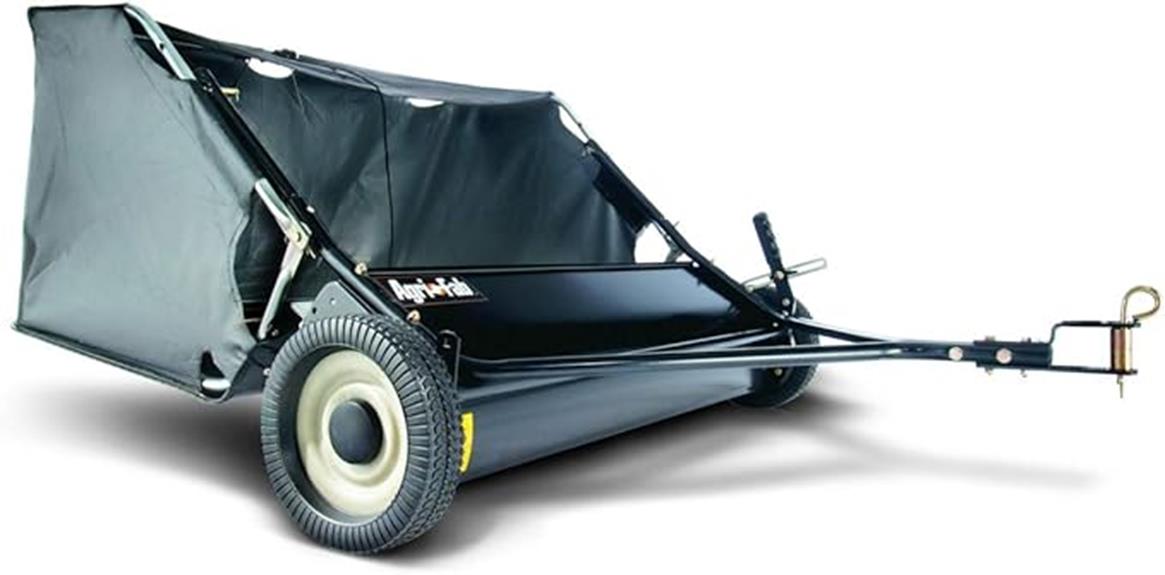 tow lawn sweeper 42 inch