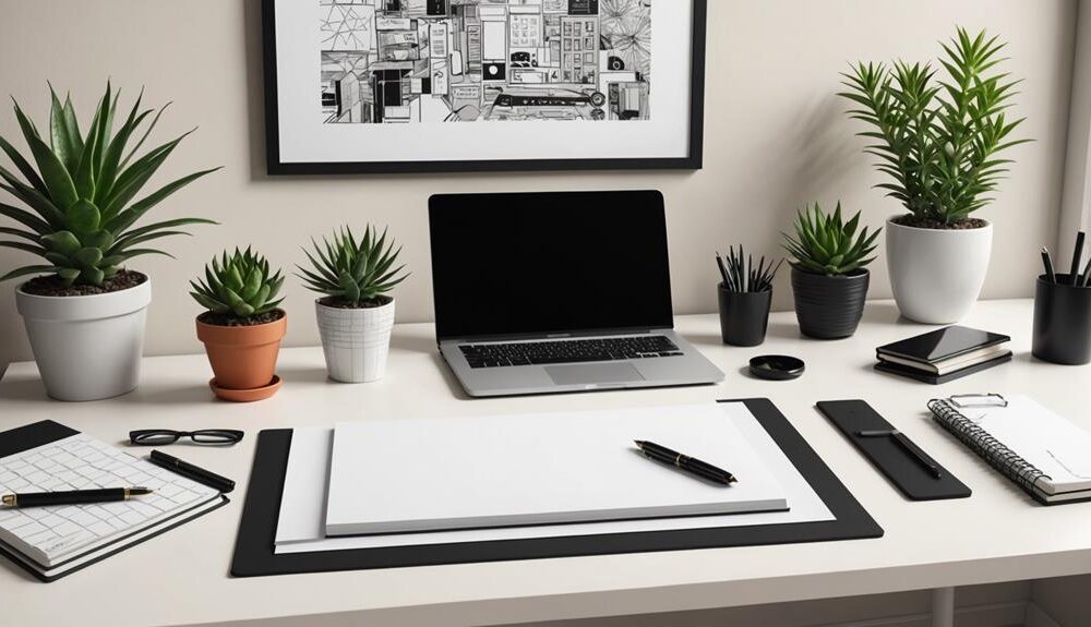 upgrade workspace with desk mats
