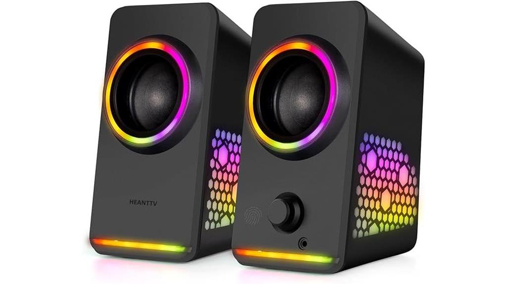 versatile wired and bluetooth speakers