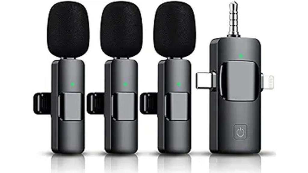 versatile wireless lavalier microphone
