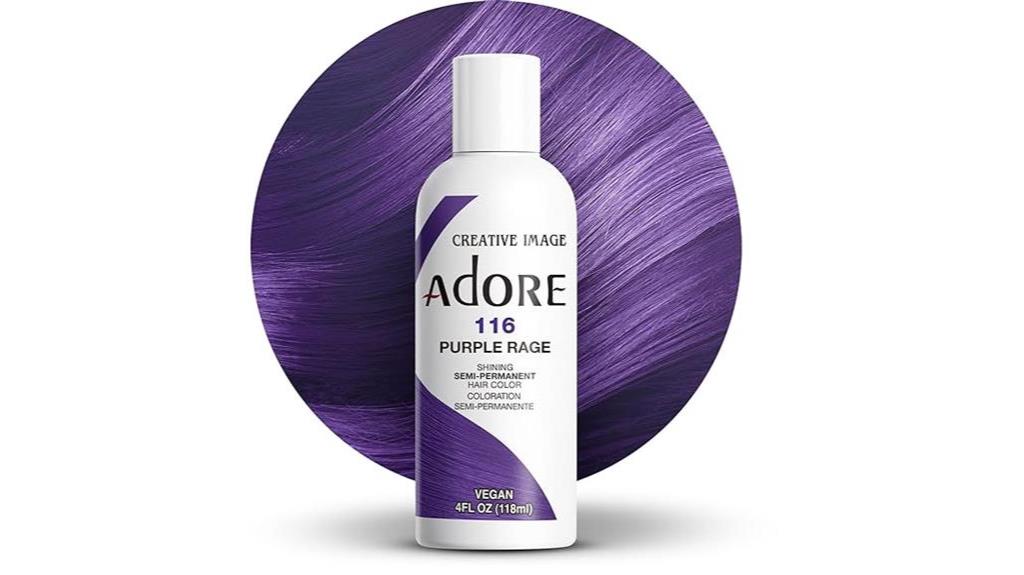 vibrant vegan purple dye