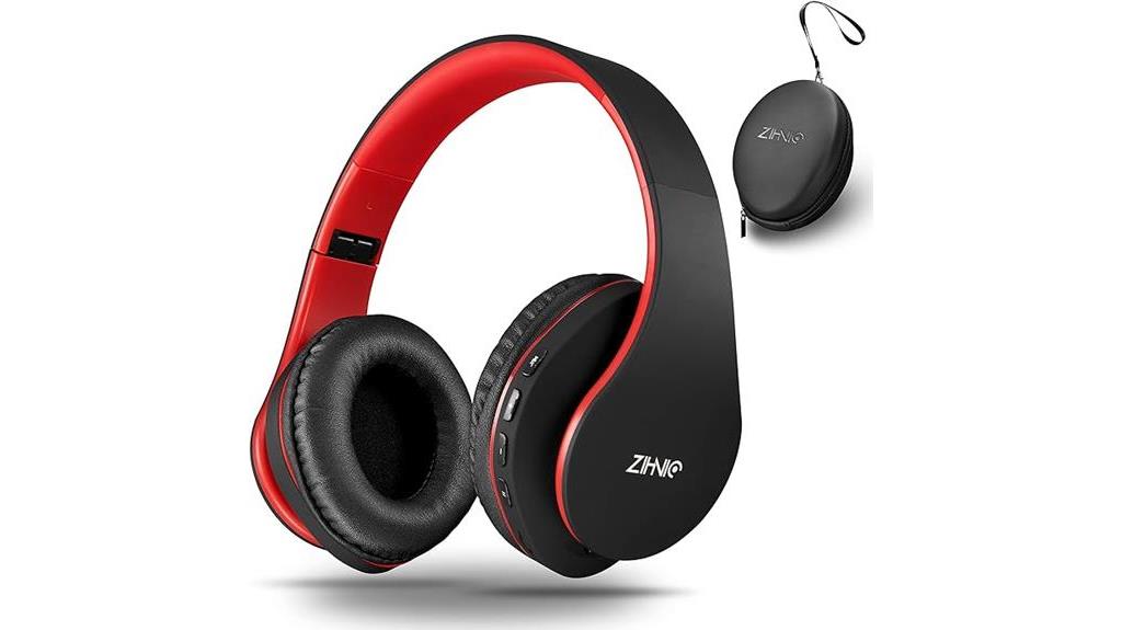 wireless over ear headphones with bluetooth