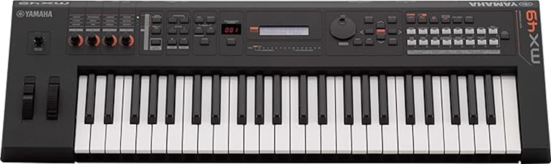 yamaha mx49 synthesizer black