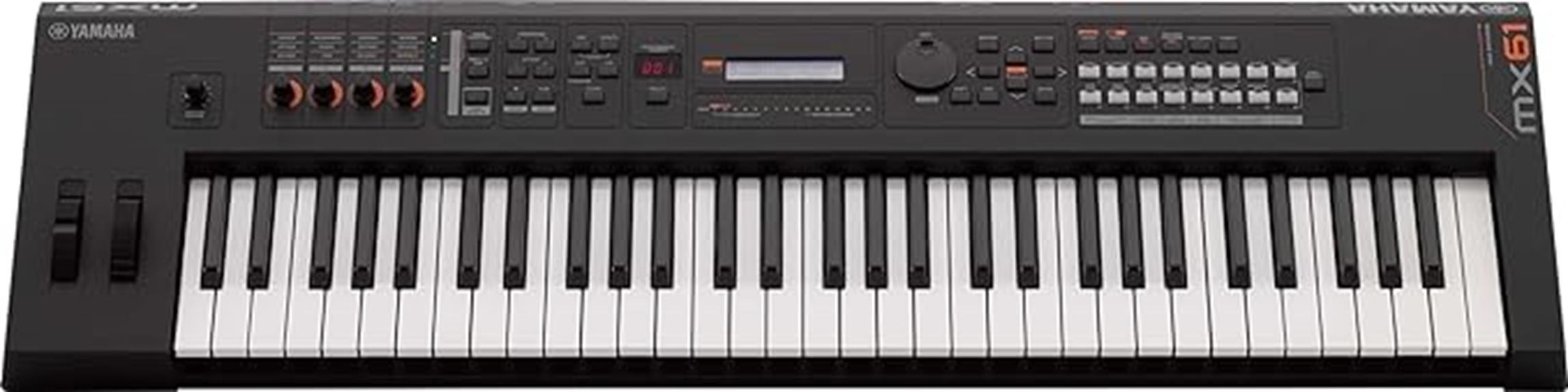 yamaha mx61 synthesizer 61 key