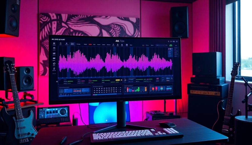 affordable 4k monitors music production