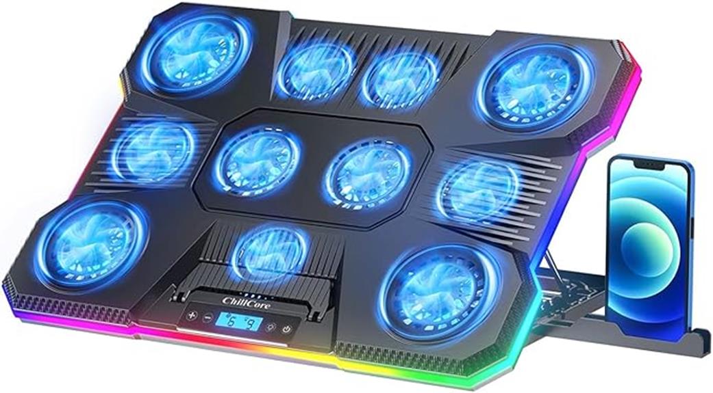 chillcore a21 rgb cooling pad