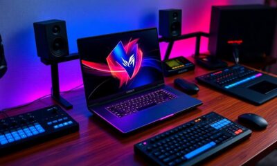 gaming laptops for music production