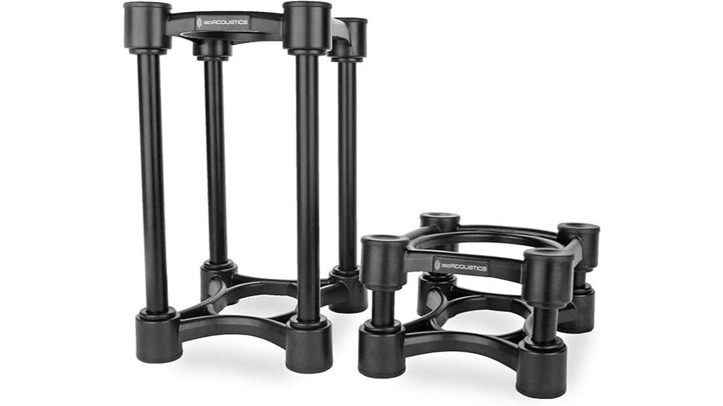 isoacoustics speaker isolation stands