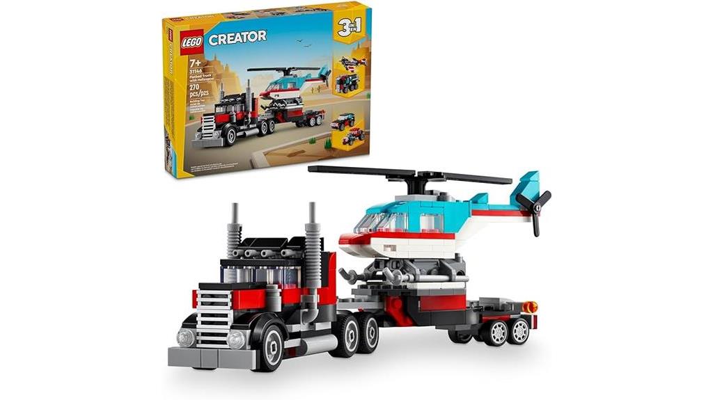 lego creator flatbed truck