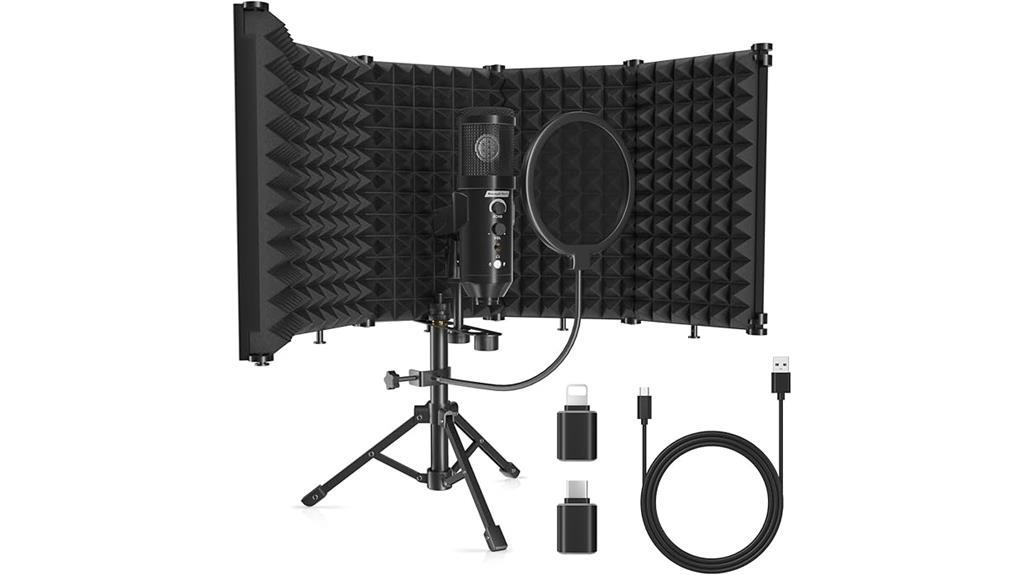 microphone isolation shield kit