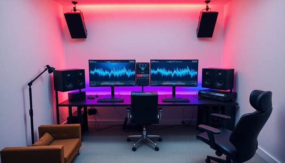 optimal daw dual monitors