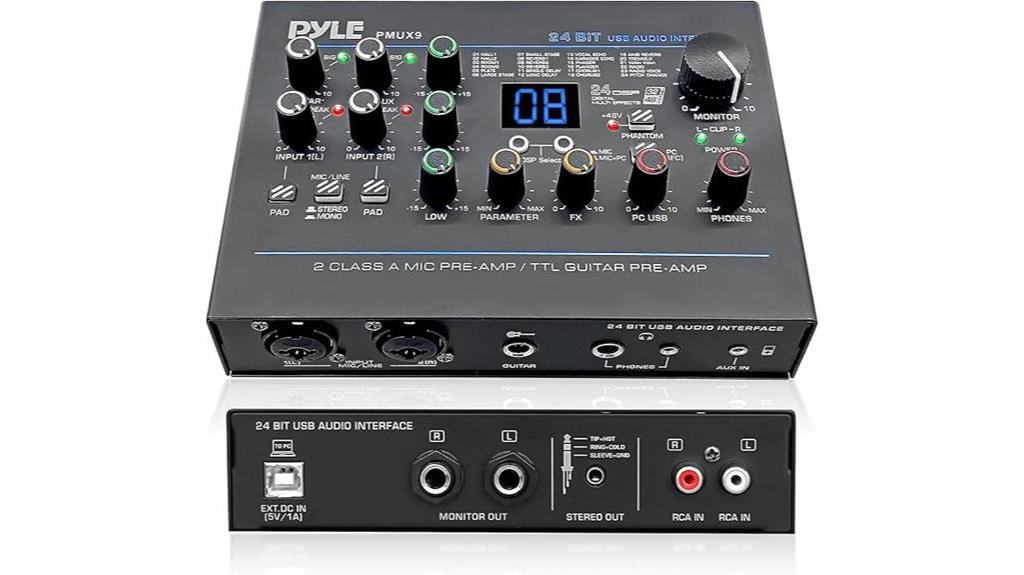 pyle usb audio interface