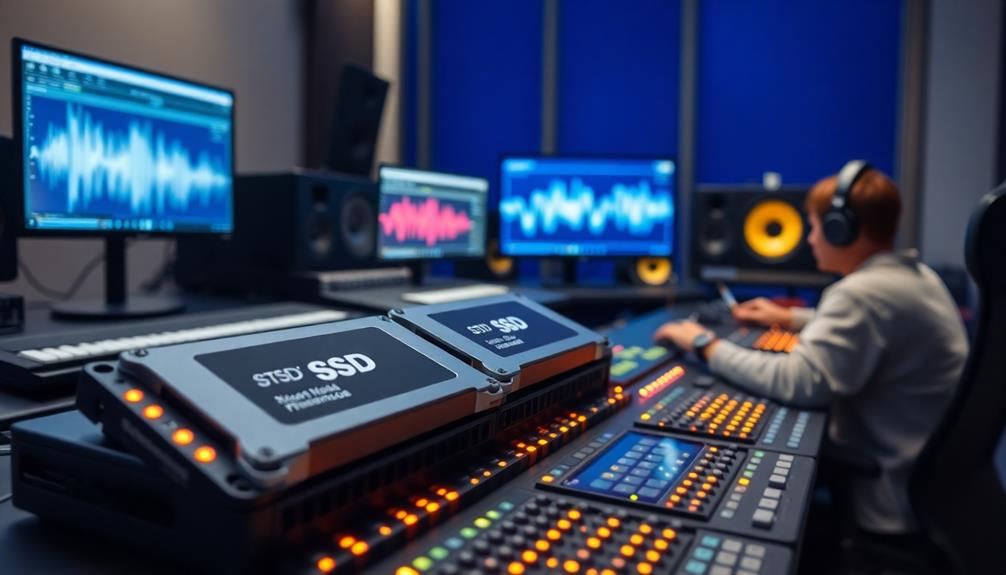 ssds enhance music production efficiency