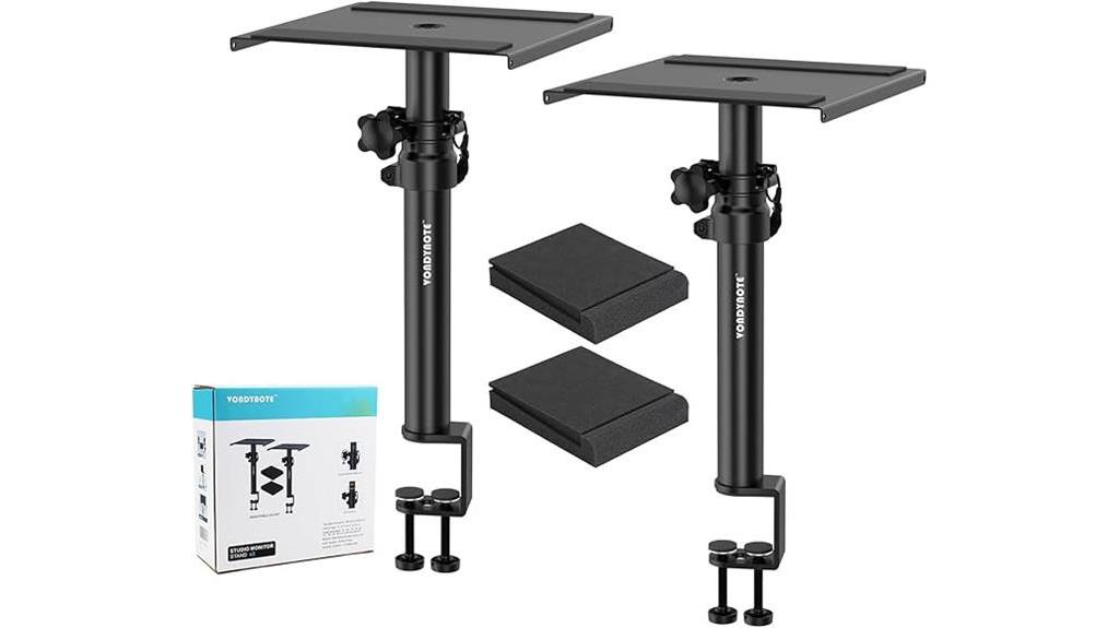 studio monitor stands set