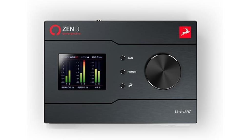 zen q audio interface