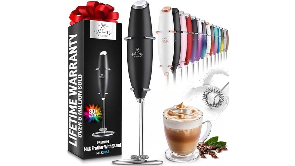 zulay kitchen milk frother